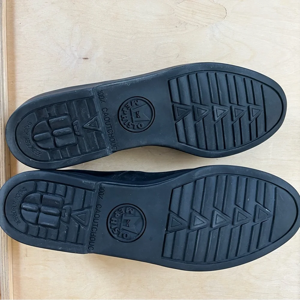 mephisto black nubuck fisherman sandals - Picture 9 of 10